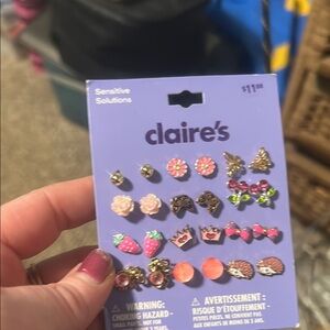 Claire's Multicolor Kids Earring Set